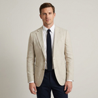Men’s Blazer with Peak Lapels and Patch Pockets 2