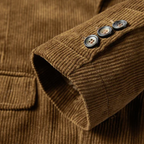 Men’s Corduroy Blazer with Button Closure 2