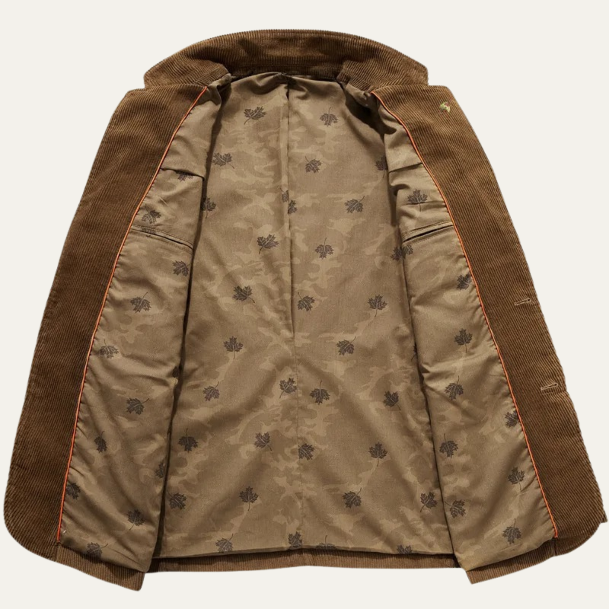 Men’s Corduroy Blazer with Button Closure 4