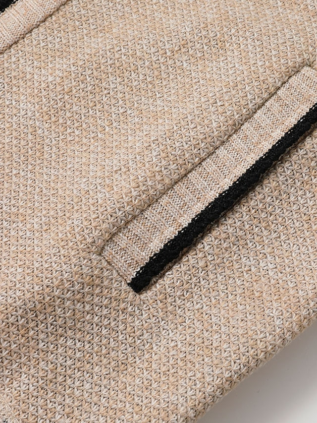 Men’s Full Zip Knit Cardigan with Stand Collar 4