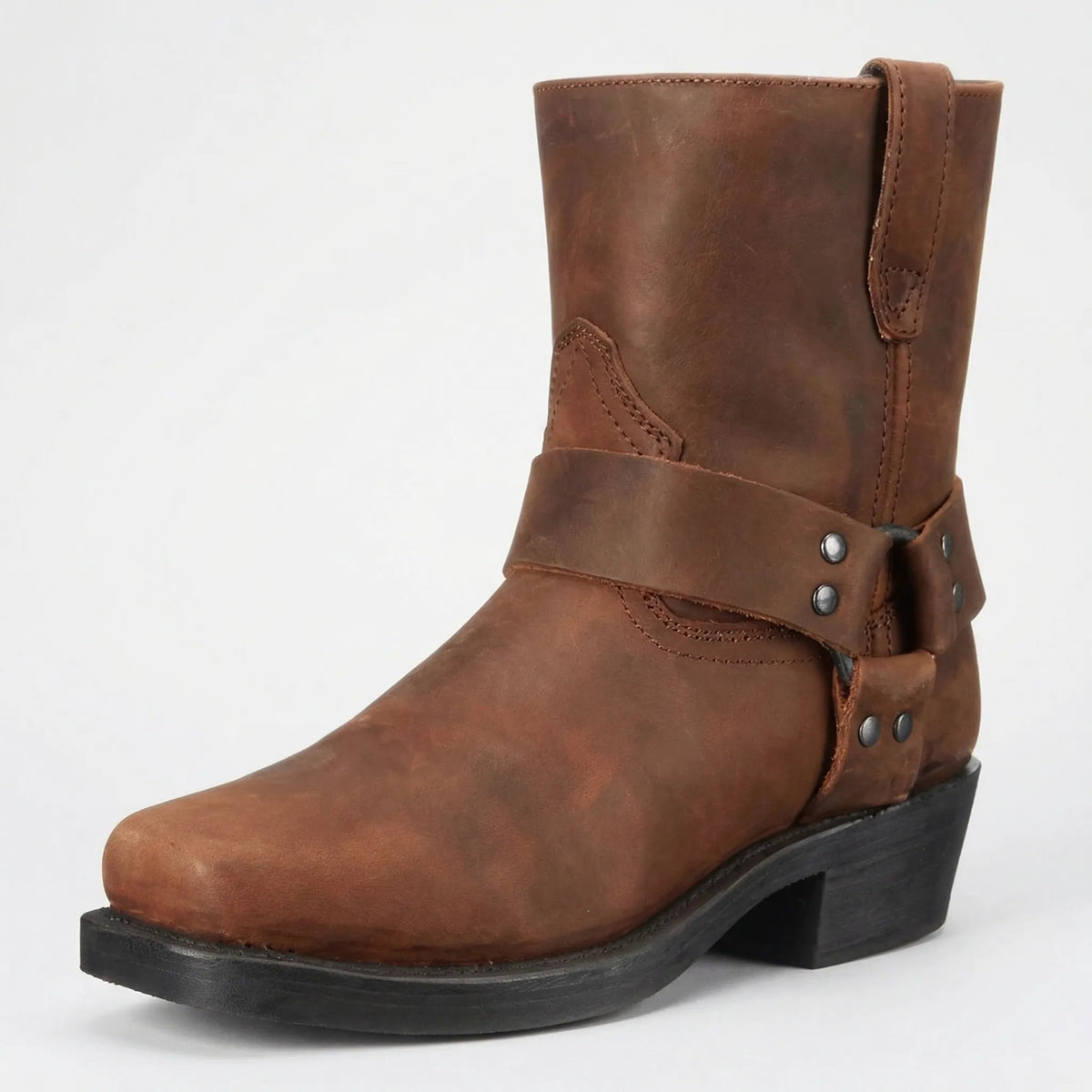 Men’s Harness Boots with Square Toe 1