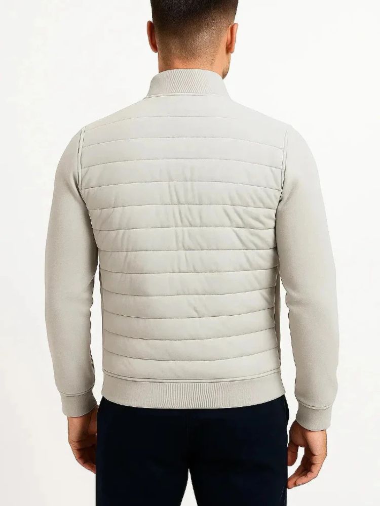 Men’s Hybrid Quilted Zip-Up Jacket 3