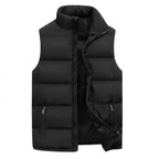 Men’s Padded Puffer Vest with Zip Pockets 1