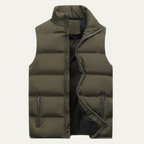 Men’s Padded Puffer Vest with Zip Pockets 3