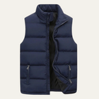 Men’s Padded Puffer Vest with Zip Pockets 5