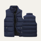 Men’s Padded Puffer Vest with Zip Pockets 6