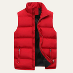 Men’s Padded Puffer Vest with Zip Pockets 7