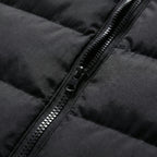 Men’s Padded Vest with Stand Collar and Zip Closure 2