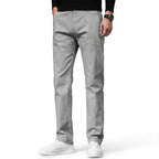 Men’s Regular Fit Chino Pants Grey