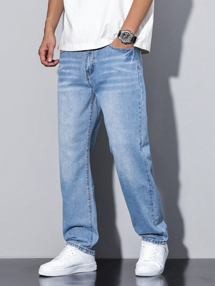 Men’s Relaxed Fit Denim Jeans 6