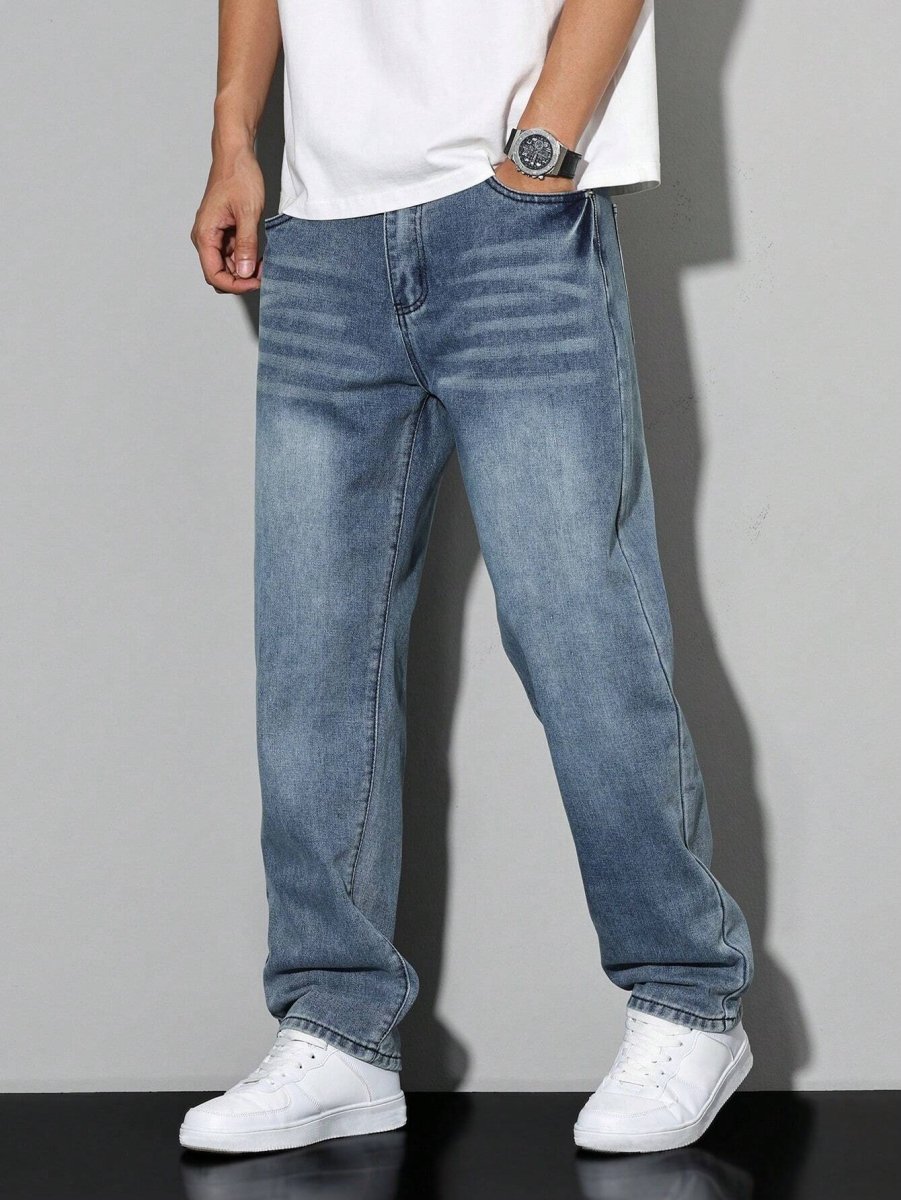 Men’s Relaxed Fit Denim Jeans 8