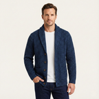 Men’s Shawl Collar Ribbed Knit Cardigan 3