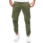 Men’s Slim Fit Cargo Jogger Pants Green