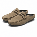 Men’s Suede Moccasin Slip-On Loafers 1
