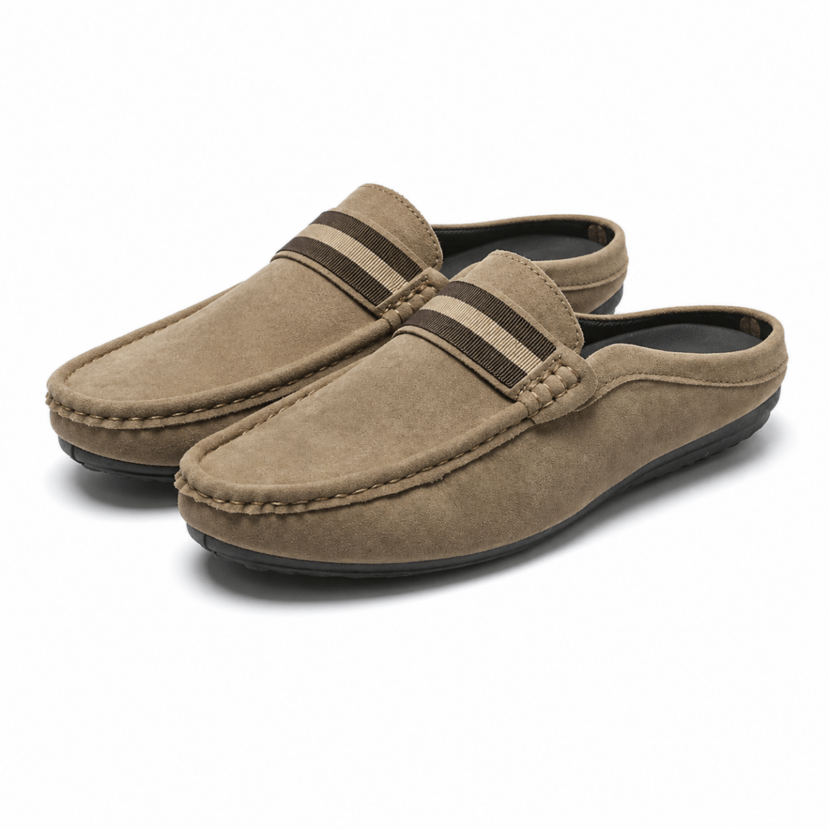 Men’s Suede Moccasin Slip-On Loafers 1
