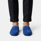 Men’s Suede Penny Loafers 11