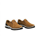Men’s Suede Slip-On Outdoor Shoes Camel