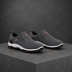 Men’s Suede Slip-On Outdoor Shoes Grey