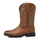 Men’s Western Boots with Embroidered Shaft 6