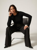 Women’s High-Waisted Wide Leg Trousers 1