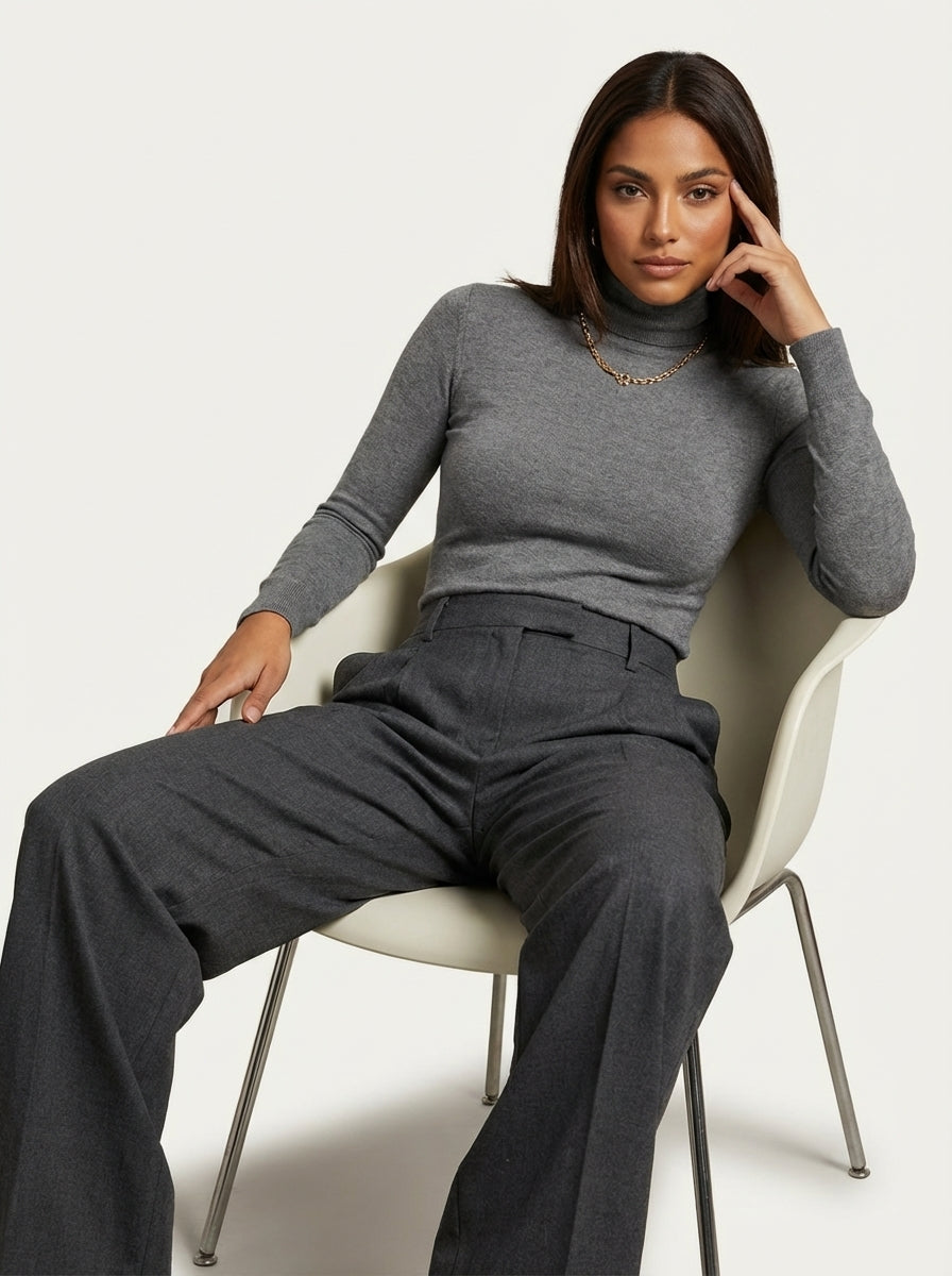 Women’s High-Waisted Wide Leg Trousers 2
