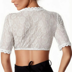 Women’s Lace Dirndl Crop Top 1