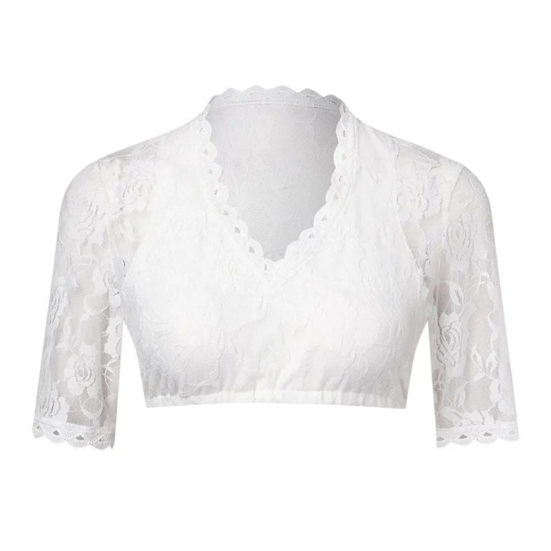 Women’s Lace Dirndl Crop Top 2