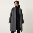 Women’s Long Wool Blend Coat 2