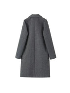 Women’s Long Wool Blend Coat 4
