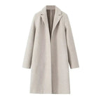 Women’s Long Wool Blend Coat 6