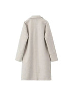 Women’s Long Wool Blend Coat 8