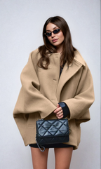Women’s Oversized Coat with Button Closure 1
