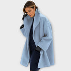 Women’s Oversized Coat with Wide Lapel